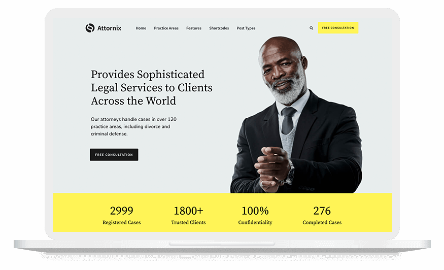 local-seo-lawyer new website design Tampa viewed on a laptop