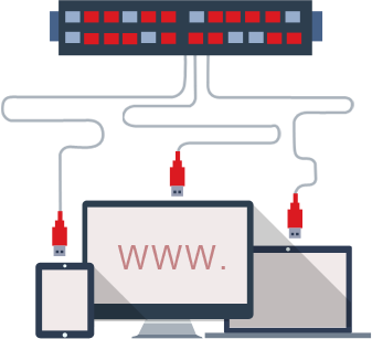 web-hosting-vim Network router