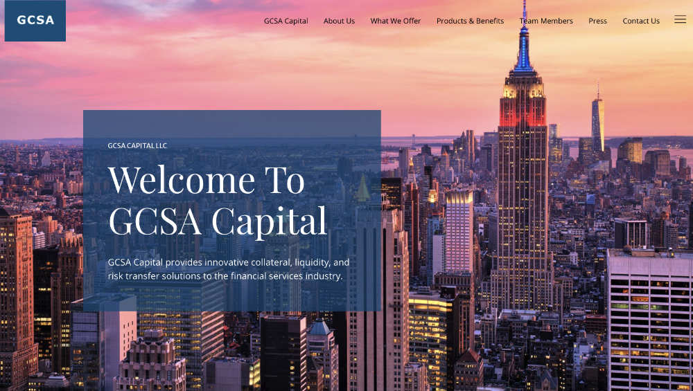 website design for GCSA